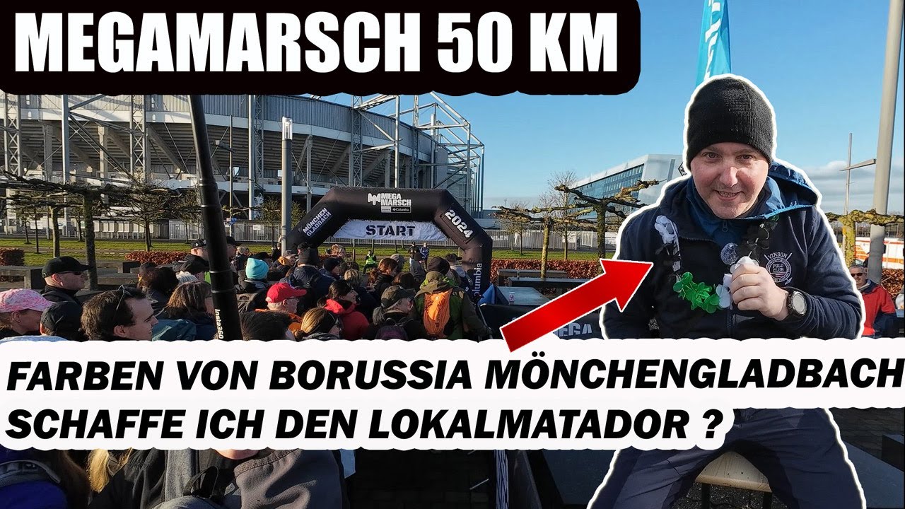 MEGAMARSCH MÖNCHENGLADBACH 50KM / 2024 - Kampf um den Lokalmatador