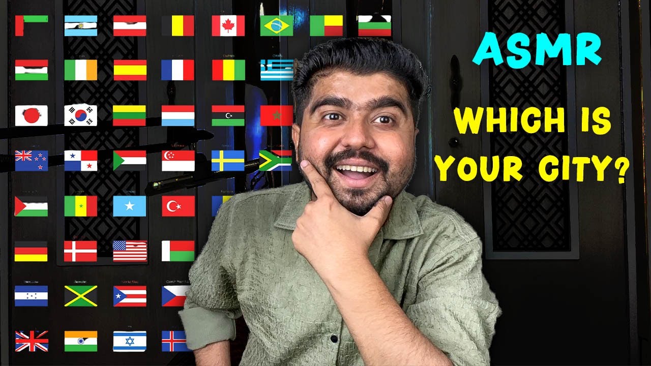 ASMR I Want To Visit 50 Cities Around The World (Whispered Relaxation)