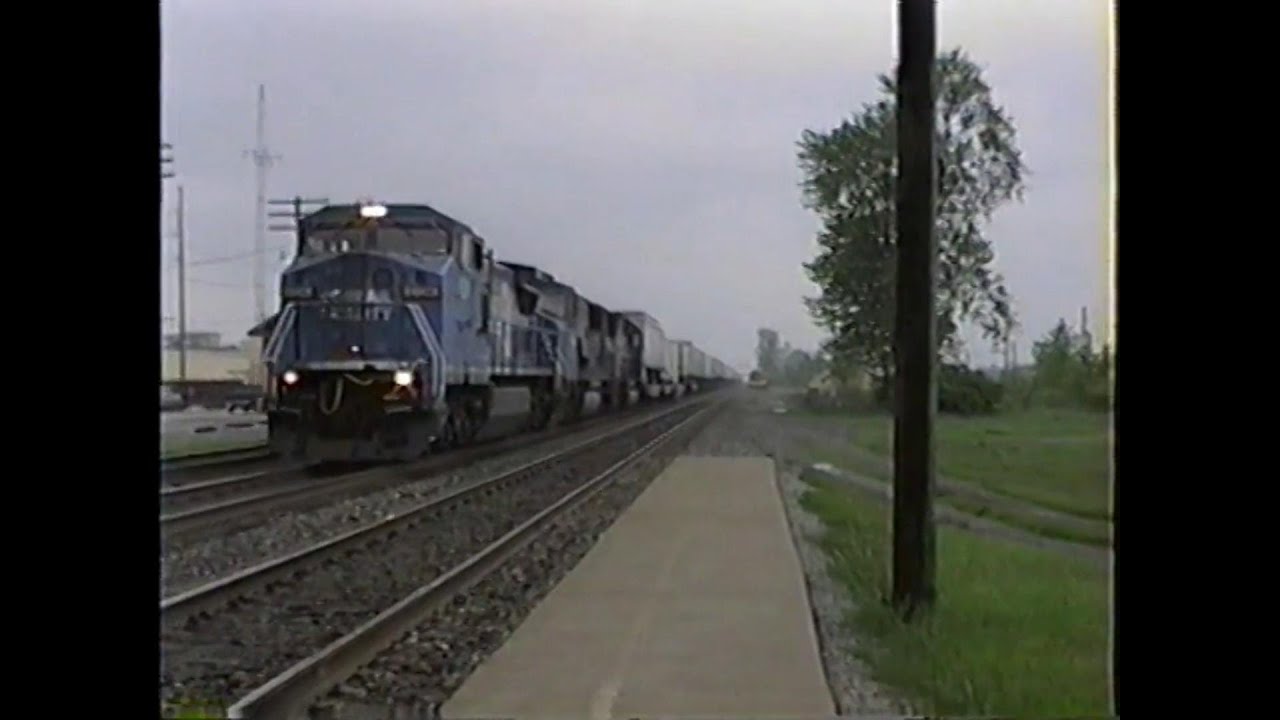 Northern Indiana - Northwest Ohio Trains 1997
