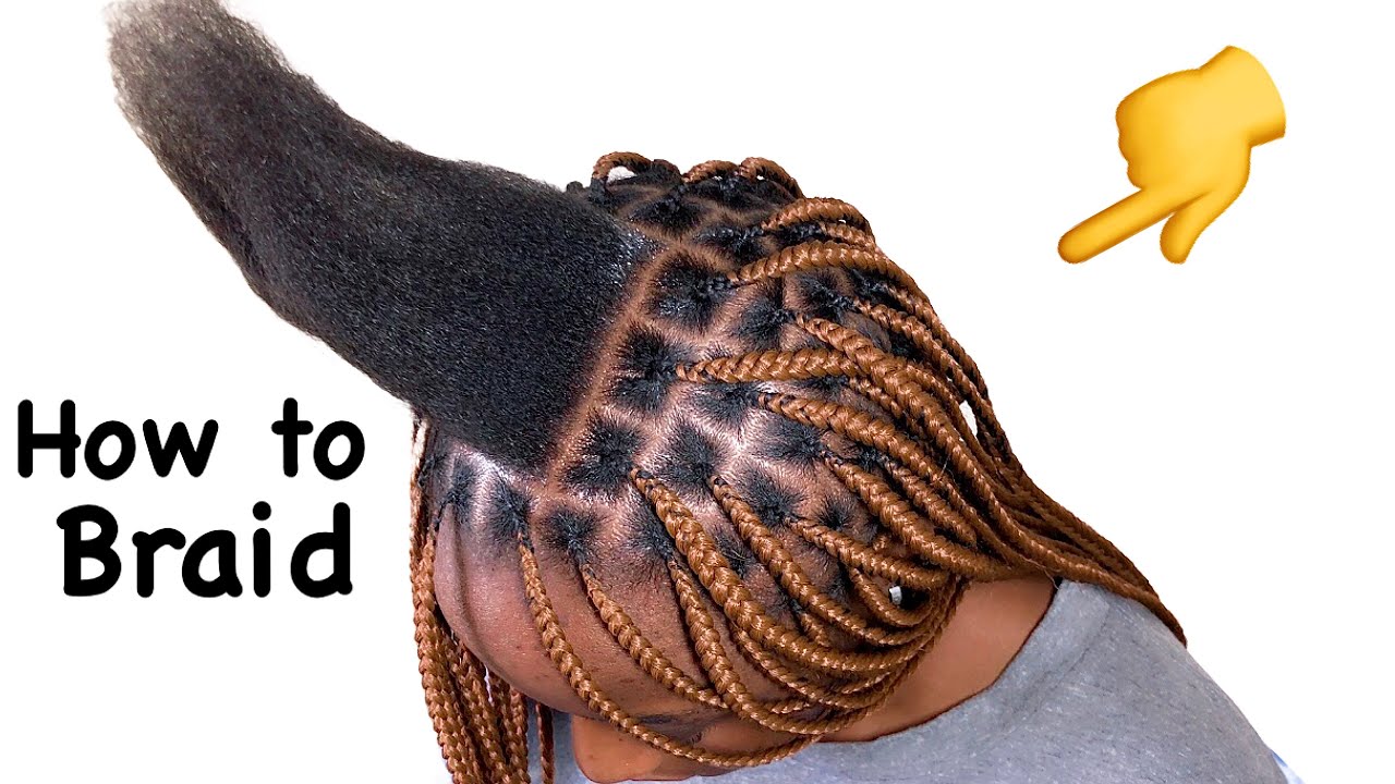 Braiding how to do #knotlessbraids #protectivestyles for slow learners @JANEILHAIRCOLLECTION
