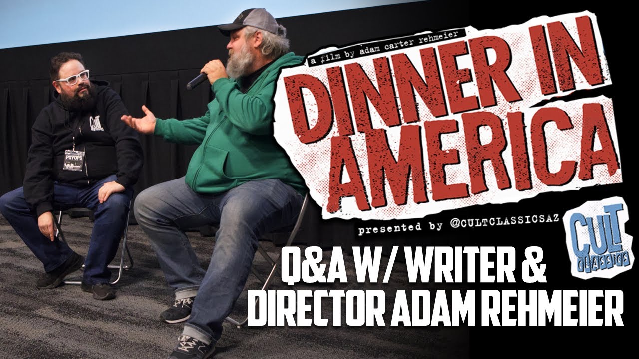 Q&A w/ DINNER IN AMERICA Director Adam Carter Rehmeier LIVE at Cult Classics - Phoenix, AZ 12/14/24