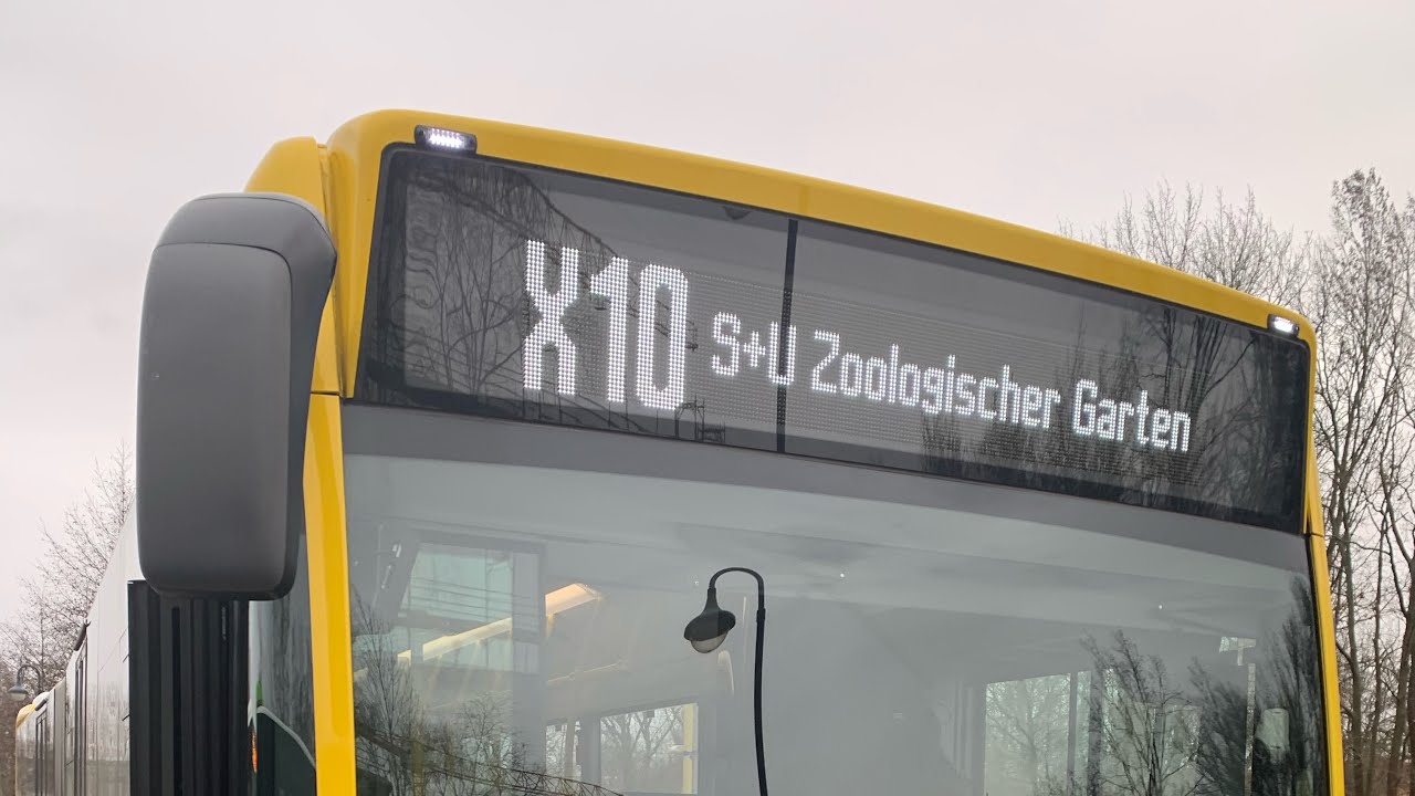 Mitfahrt auf der Linie X10
