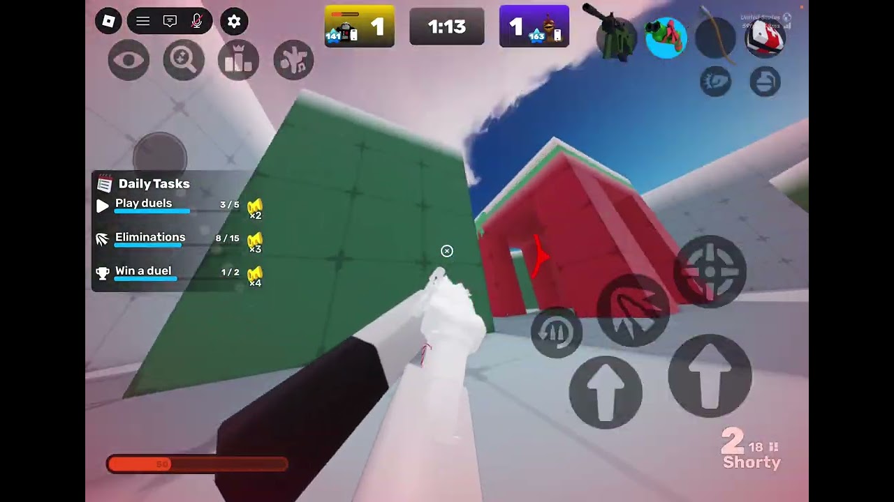 PLAYING ROBLOX RIVALS WITH AUTO-SHOOT FOR THE FIRST TIME!