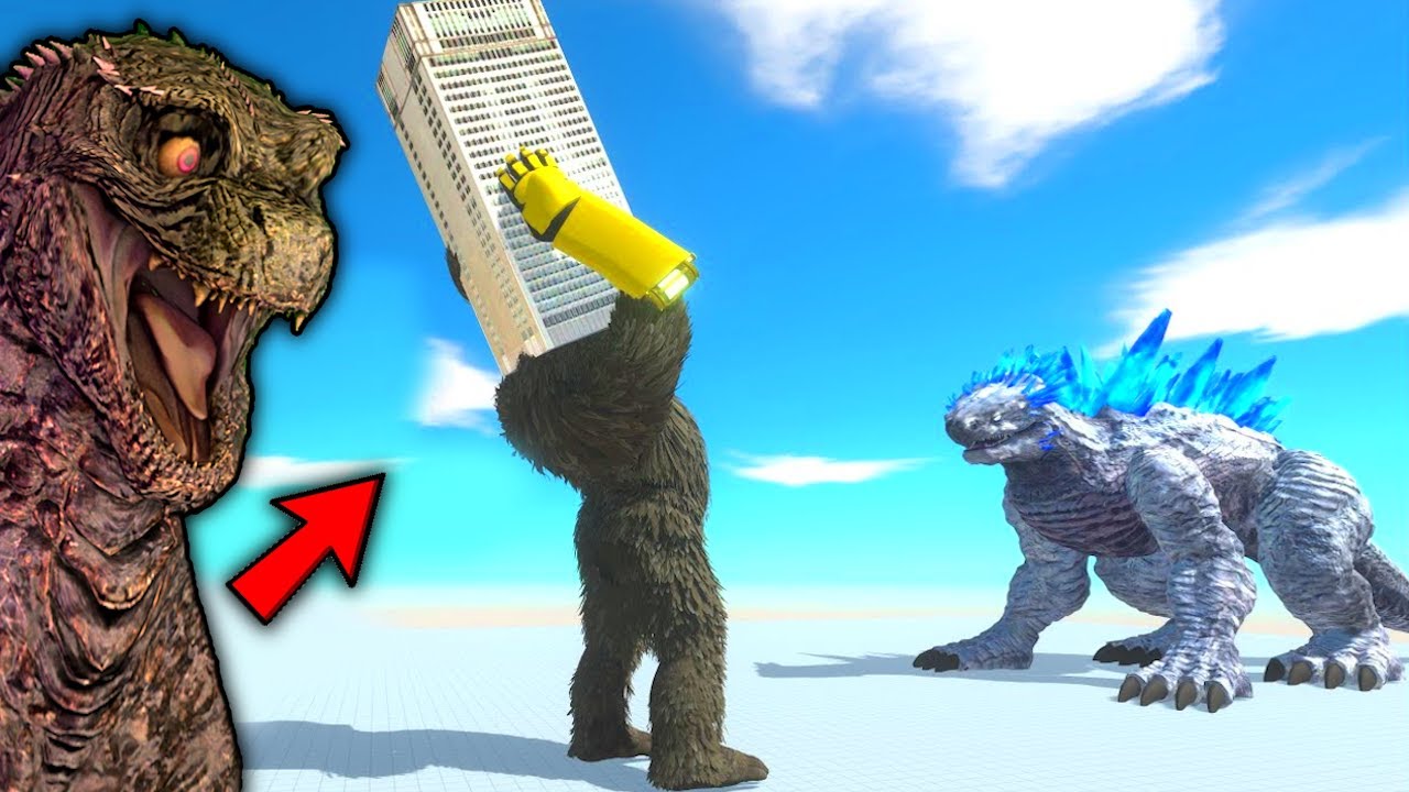 Эволюция KONG Fighting против ВСЕХ кайдзю