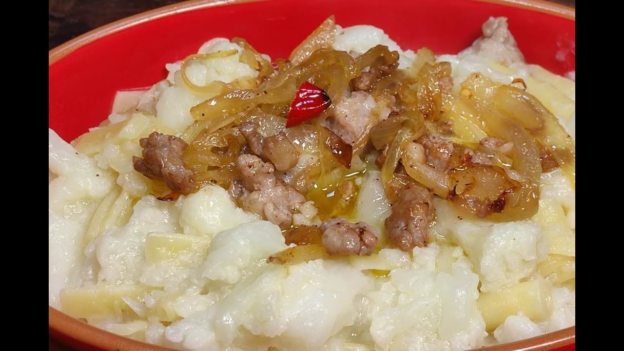Solo 1 cavolfiore e della salsiccia, tutti vogliono la ricetta di mio Nonno