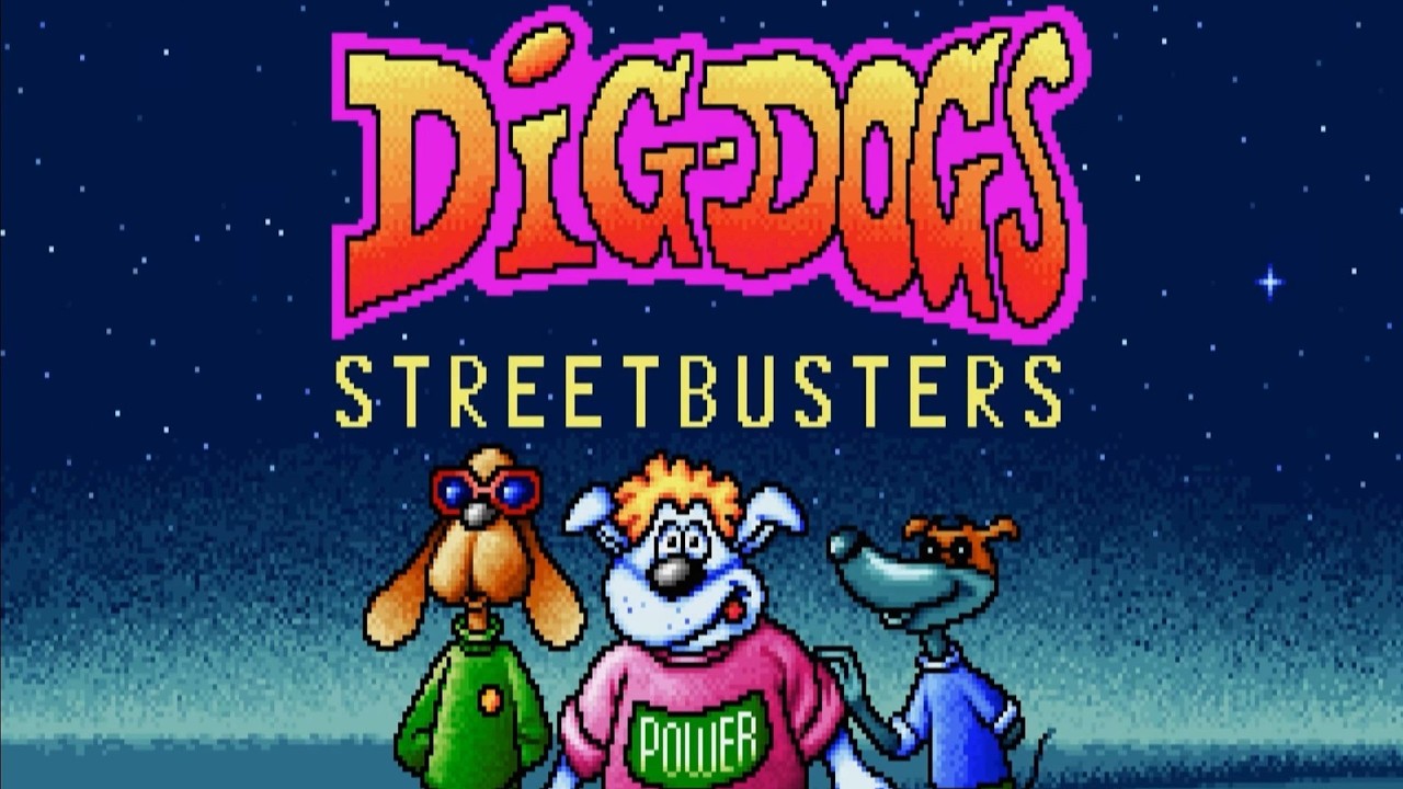 Dig-Dogs Streetbusters (Let's Play / Deutsch)