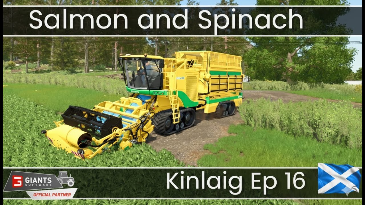 GIANT SALMON PROFIT! Milk Production STARTS & Prepping the Quarry for Contracts! FS25 Kinlaig EP16
