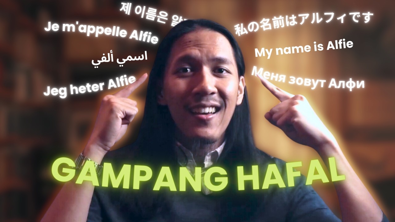 Ini cara rahasia polyglot hafalin kosakata bahasa asing (inggris, jepang, arab, prancis) tanpa lupa!