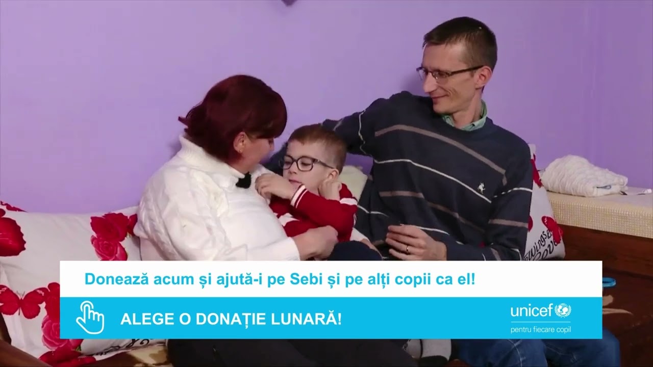 Donează acum și ajută-i pe Sebi și pe alți copii ca el!