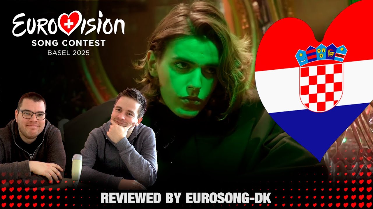 ESC 2025: Lyt på Kroatien (Marko Bošnjak - 