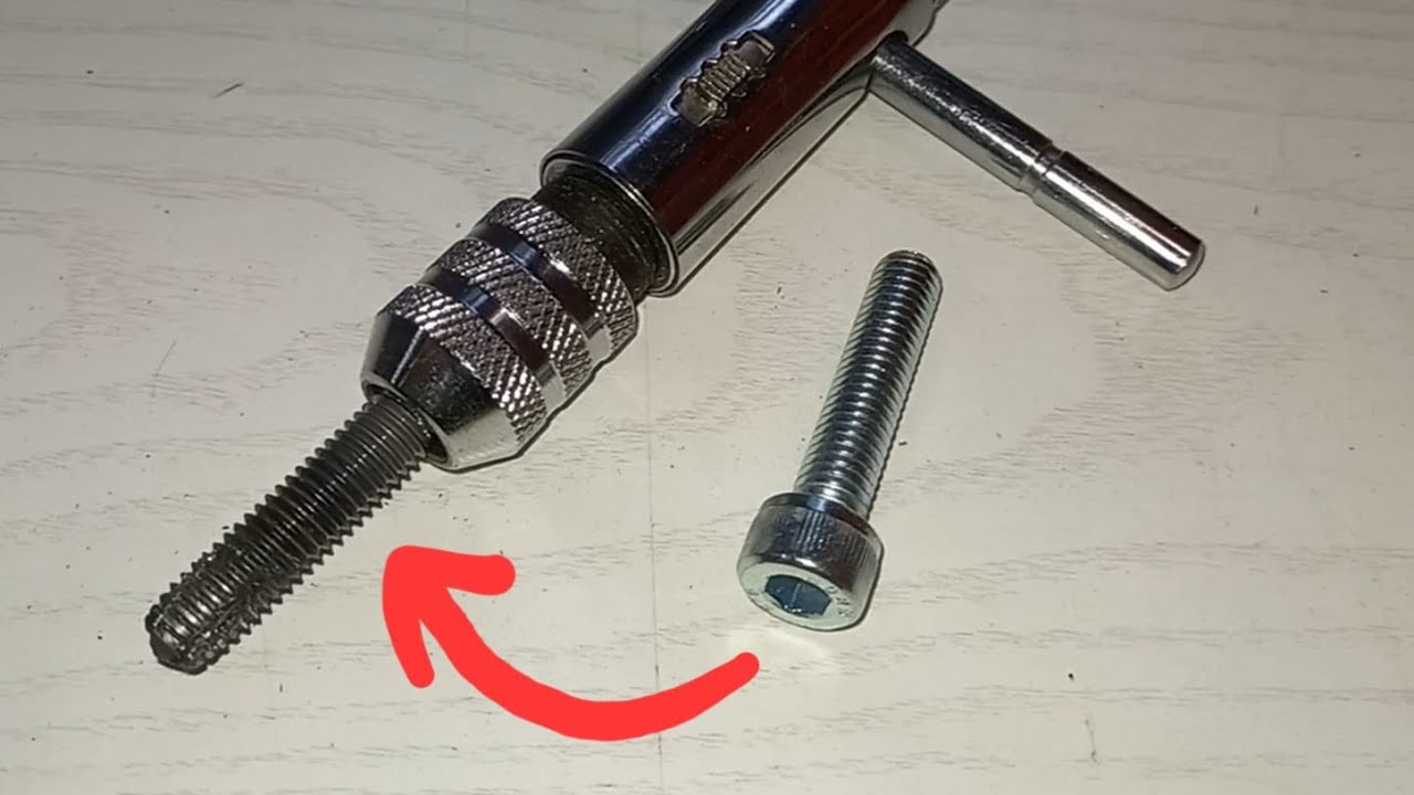 sıradan bir cıvatadan kılavuz yapımı