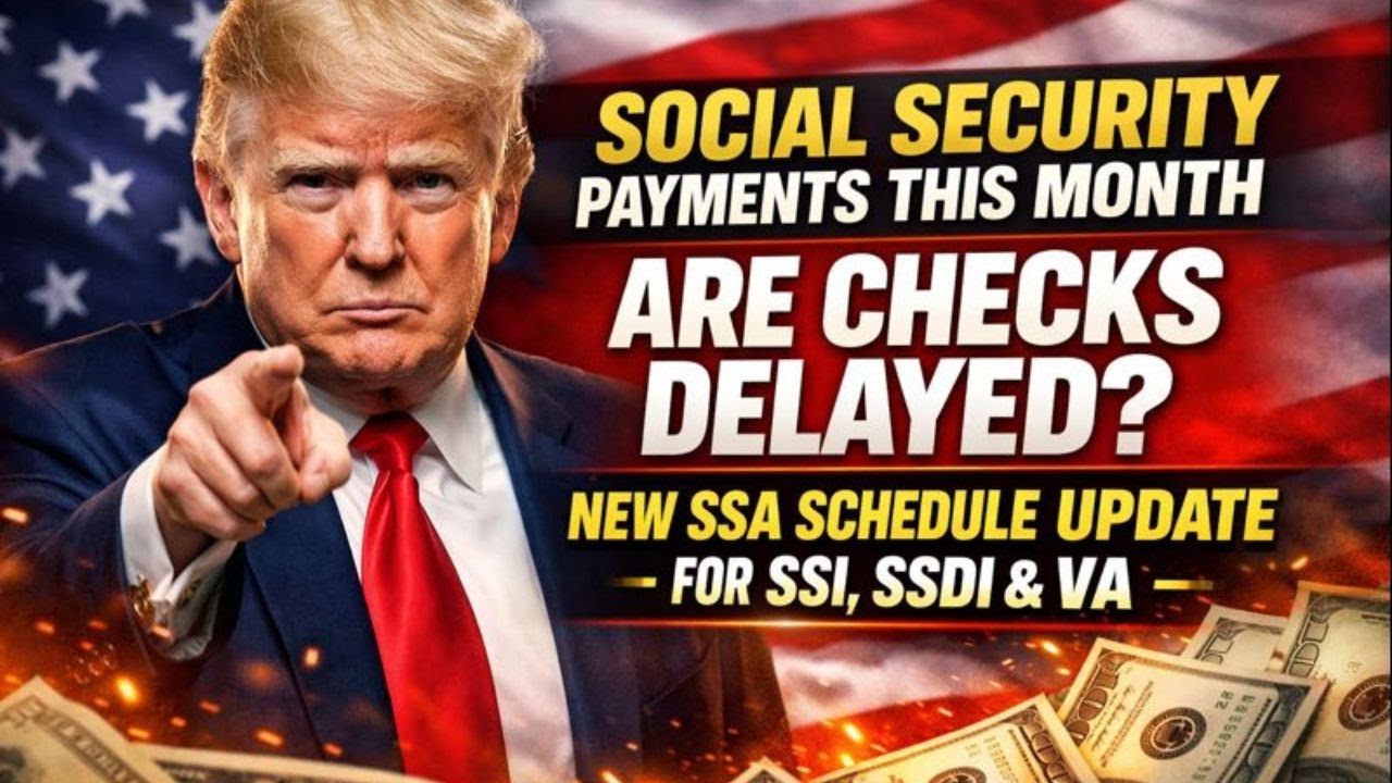 Social Security Payments This Month  Are Checks Delayed  New SSA Schedule Update for SSI, SSDI & VA