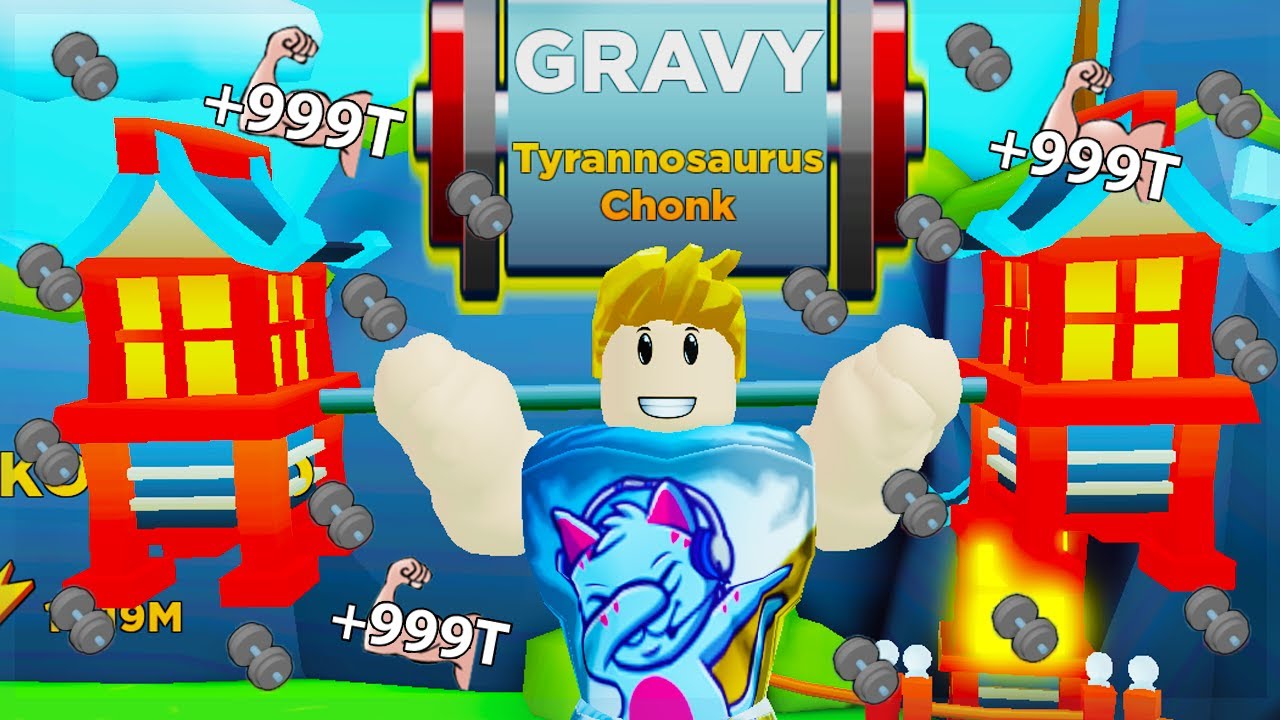 Поднимаем самые большие веса в мире! | Roblox Strongman Simulator
