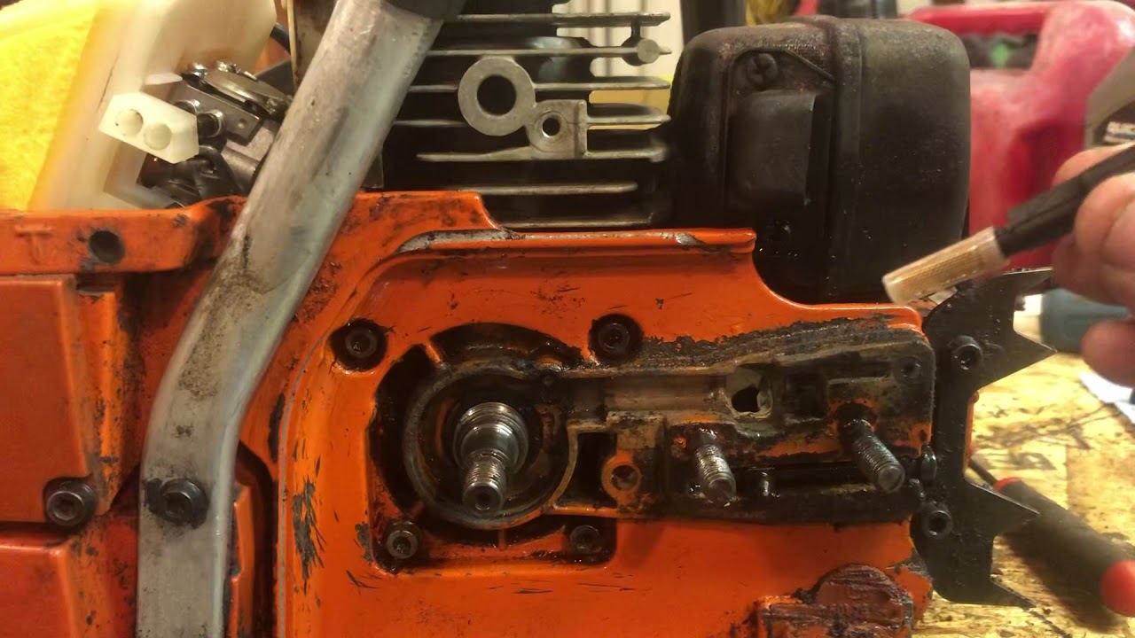 Husqvarna 51 Chainsaw over oiling part 2