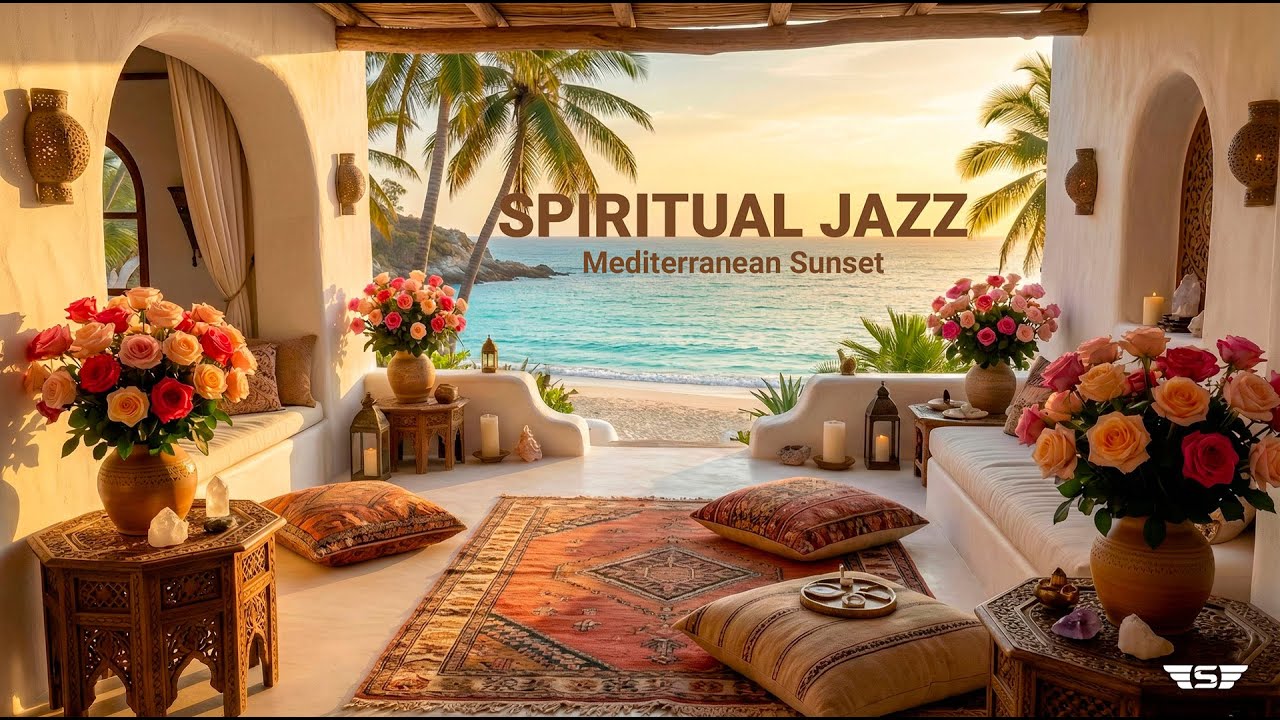 Spiritual Jazz at Sunset | Mediterranean Calm & Inner Peace