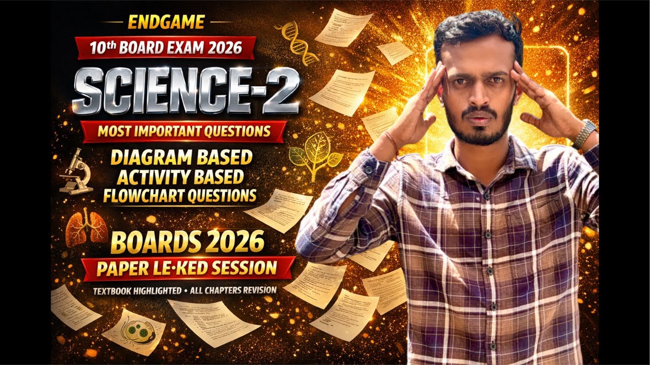 SCIENCE-2 ENDGAME 🔥 Most Important DIAGRAM + ACTIVITY + FLOWCHART Questions| 10th Maharashtra Board