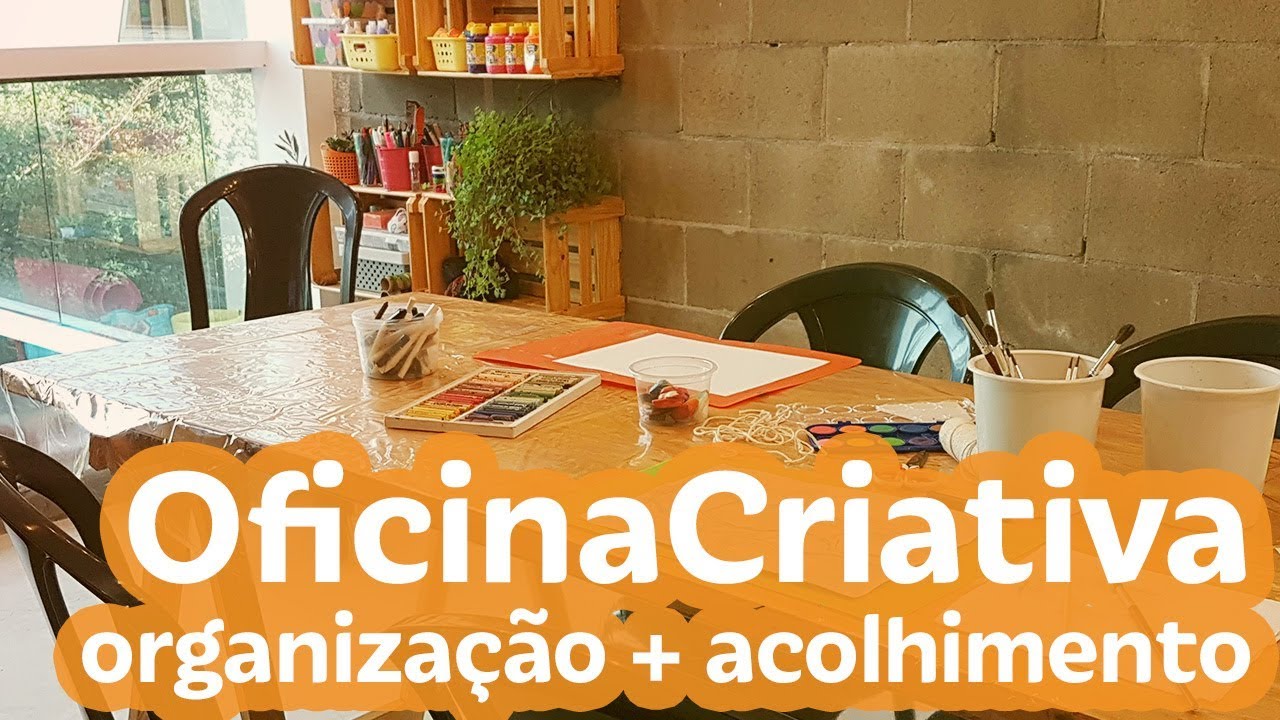 #liveartecriativa 1/5 | Oficina Criativa: Organização e Acolhimento | PatDiniz Arte Criativa