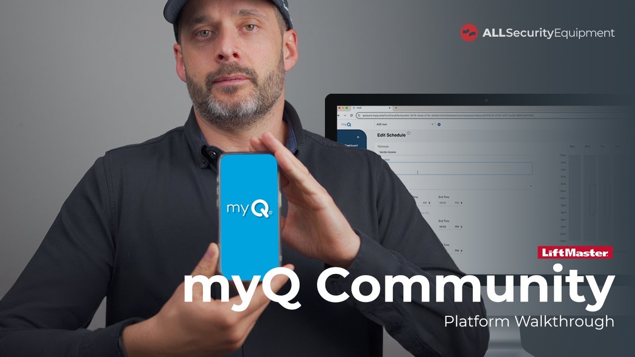 myQ Community Platform Walkthrough | Website & Mobile App Features and Benefits