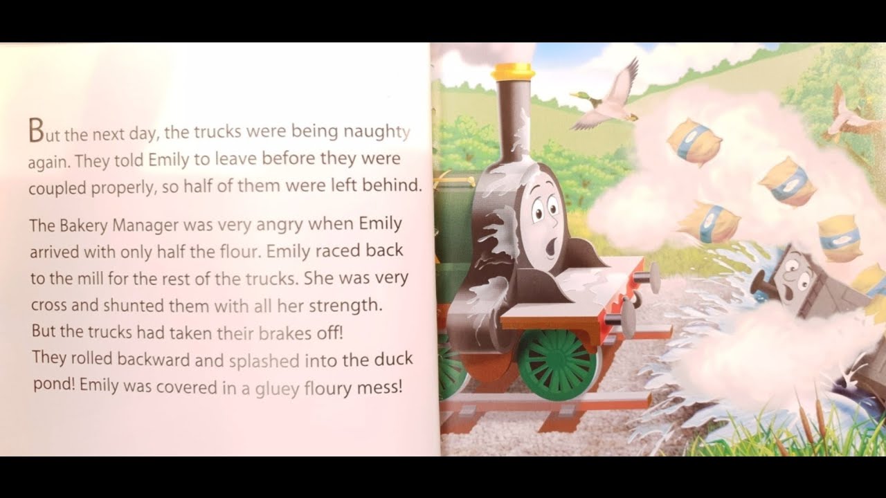 Thomas and Friends Emily Read Aloud Book for Kids Read Along Book