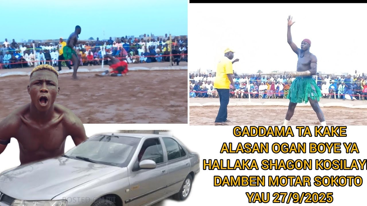 GADDAMA TA KARE ALASAN OGAN BOYE YA HALLAKA SHAGON KOSILAYE DAMBEN MOTAR SOKOTO YAU 27/9/2025