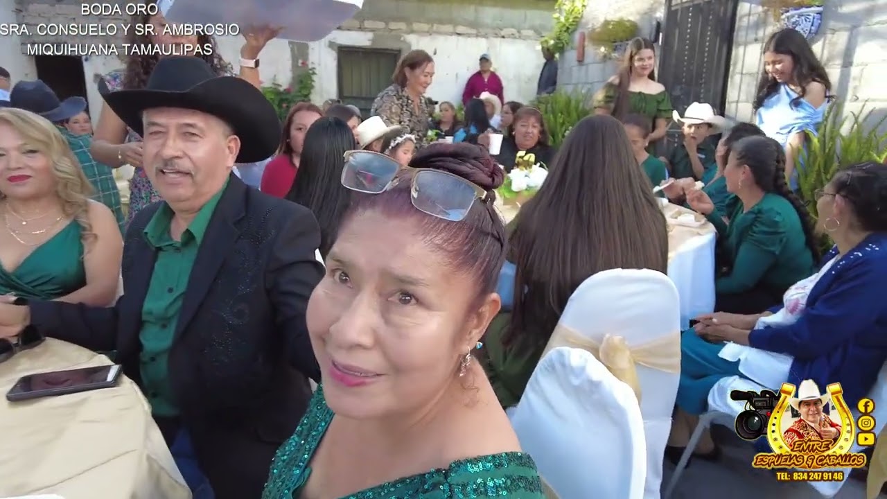 2da parte BODA DE ORO SRA. CONSUELO Y SR. AMBROSIO MIQUIHUANA TAMAULIPAS