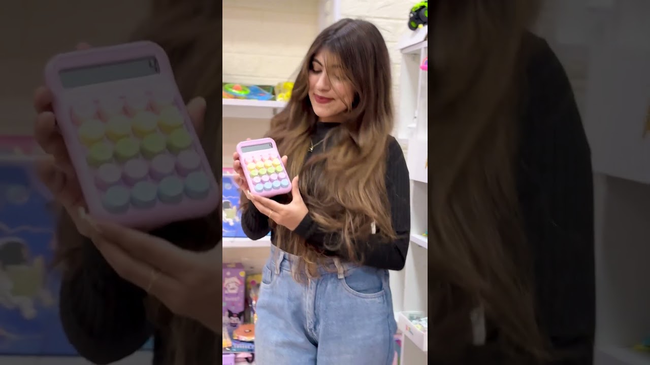 Aesthetic Pastel Calculator for Kids & Stationery Lovers 💖 | Angroos Minis