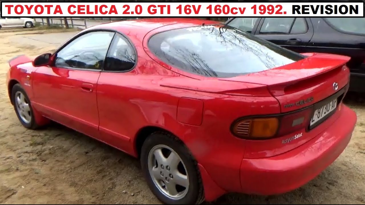 ✅Toyota Celica 2.0 GTI 16V 160 CV 1992. Revisión. #toyotacelica