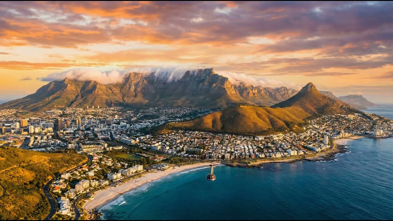 Cape Town Sunset | Deep House Kora | African Chill Music