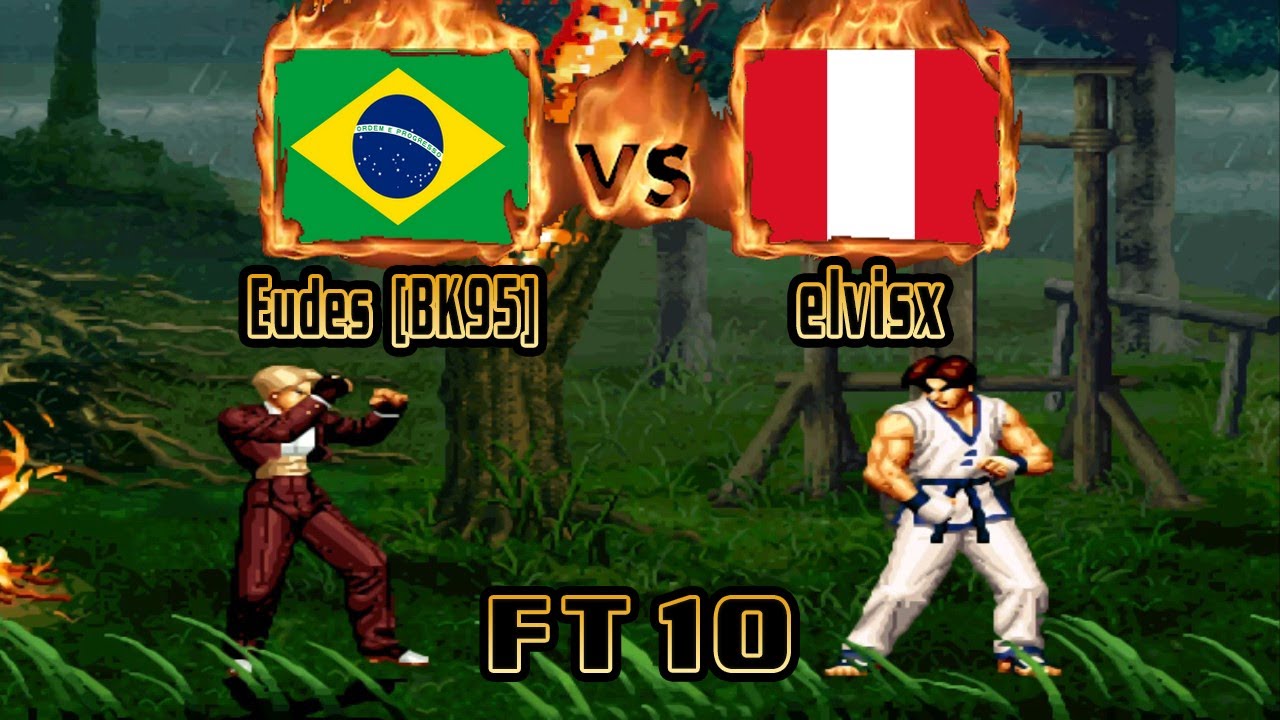 King of Fighters 95 - Eudes [BK95] (BRA) VS (PER) elvisx [kof95] [Fightcade/FT10] ザ・キング・オブ・ファイターズ'95