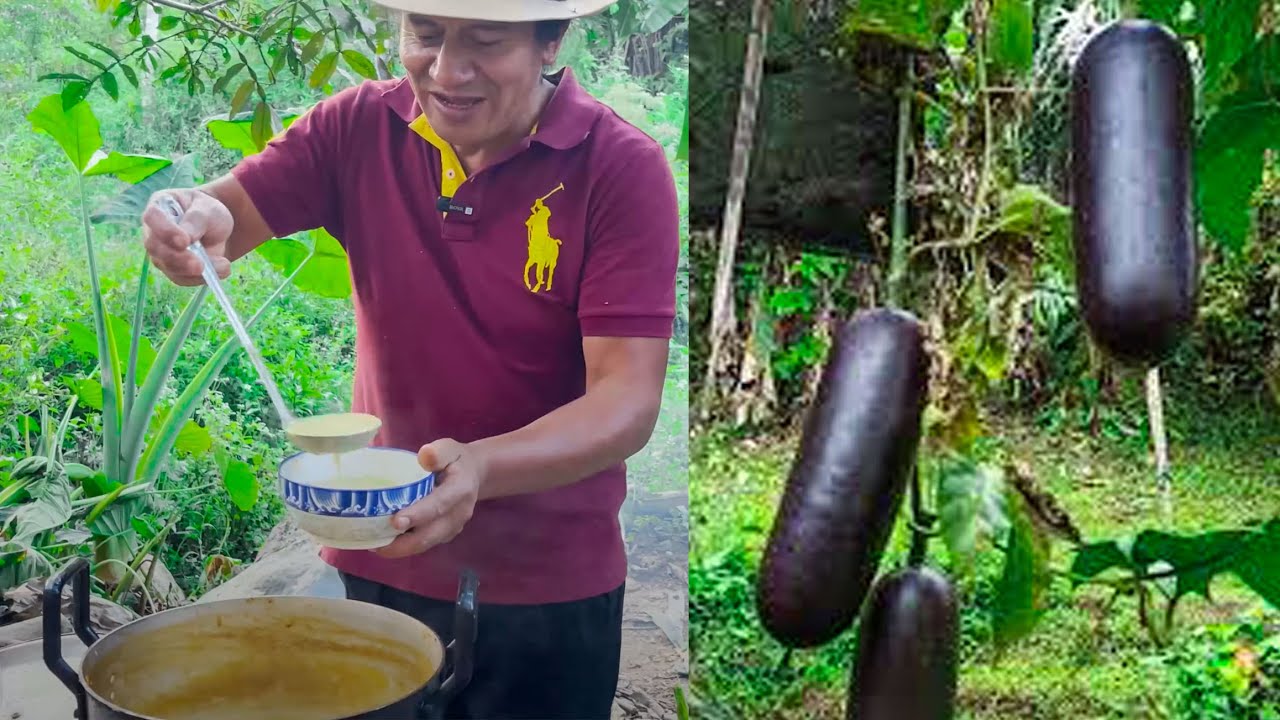 COLADA DE MAMUCA PREPARADO EN EL CAMPO.