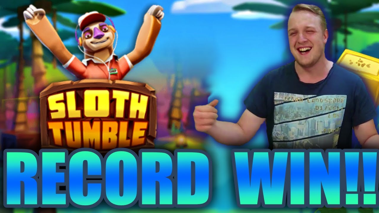 🔥РЕКОРДНЫЙ ВЫИГРЫШ CASINODDY В СЛОТЕ SLOTH TUMBL (Relax Gaming/AboutSlots)🔥