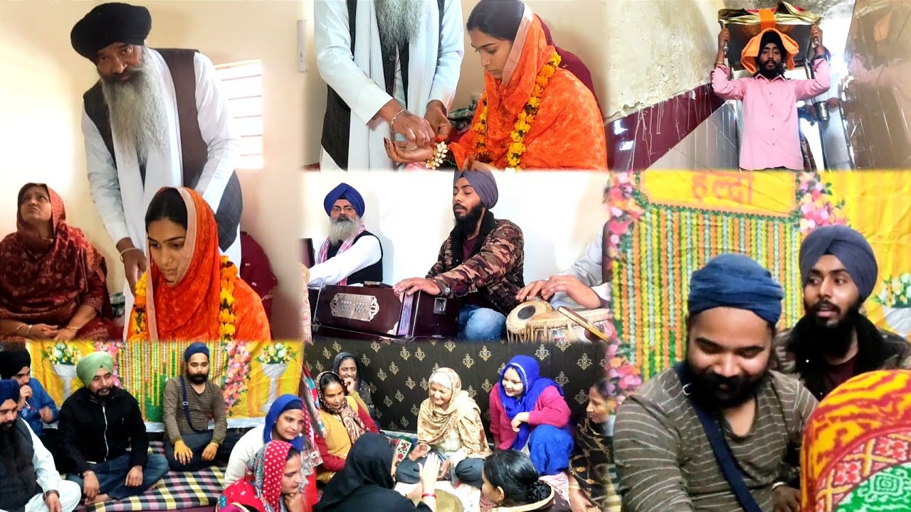 Sukhmani Sahib Path 😇 | Haldi Rasam 😍 | 4th Day | Lada Sangeet | Suraj Singh Labana 