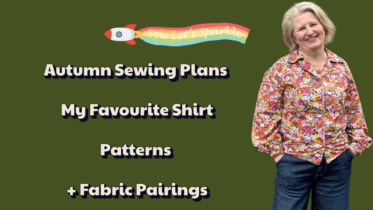Autumn Sewing Plans 🍂 My Favourite Shirt Patterns + Fabric Pairings