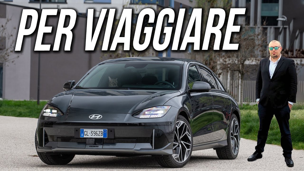 Hyundai IONIQ 6 🔋TANTA AUTONOMIA: PROVA su STRADA