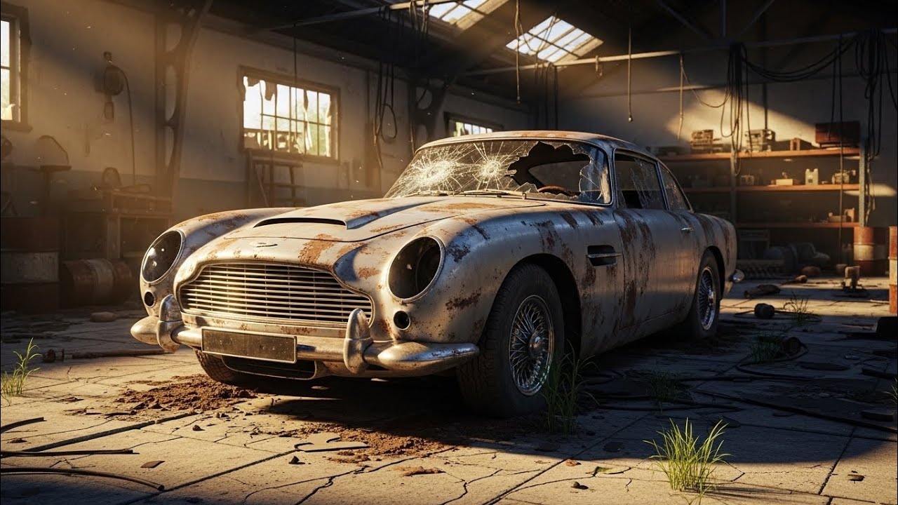 ASMR Car Restoration: Full Rebuild of 1964 Aston Martin DB5 |Abandoned to Brand New #carrestoration 