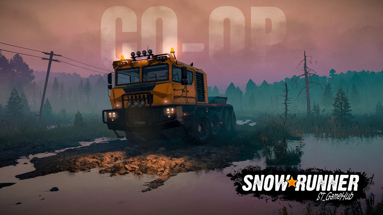 BRUTAL MODE ON - WITH FRIENDS - SNOWRUNNER #live @ST_GameHub