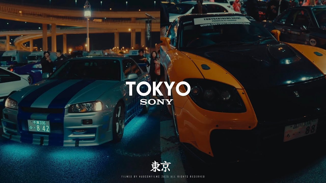 Tokyo Nights. (Daikoku Car Meet) 4K 