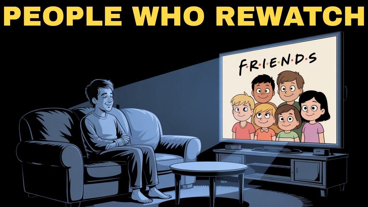 The Psychology of People Who Rewatch the Same Shows and Movies