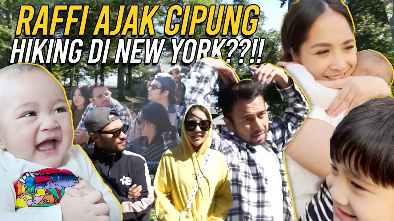 REFAL HADY & ANGGA YUNANDA EXCITED NGAJAK CIPUNG HIKING DI NEWYORK?!! NAGITA MALAH SIBUK JAJAN...