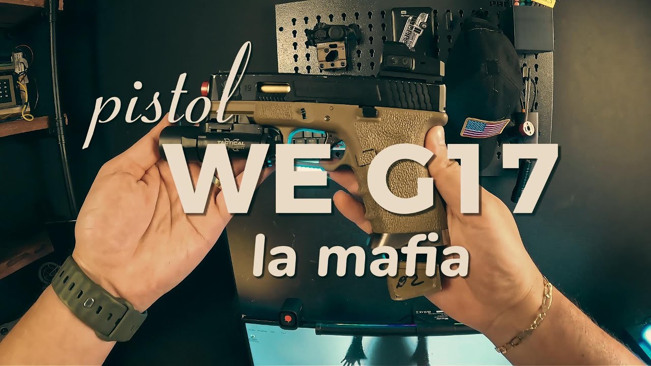 A melhor pistola GBB de Airsoft? Review completo da WE G17 T6 Glock