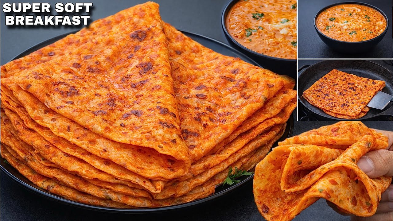 രാവിലെയോ,രാത്രിയോ👌5മിനിറ്റിൽ പഞ്ഞിപോലെ സോഫ്റ്റ്‌ ചപ്പാത്തി,പൊറോട്ടയെക്കാൾ പതിന്മടങ് രുചി IftarRecipe