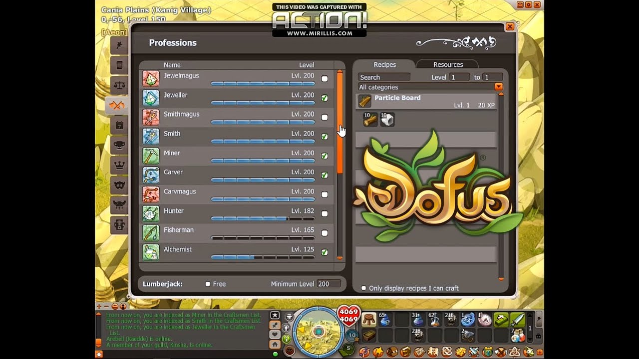 [DOFUS] #1 Oczami zbieraczy - profesje cz.1