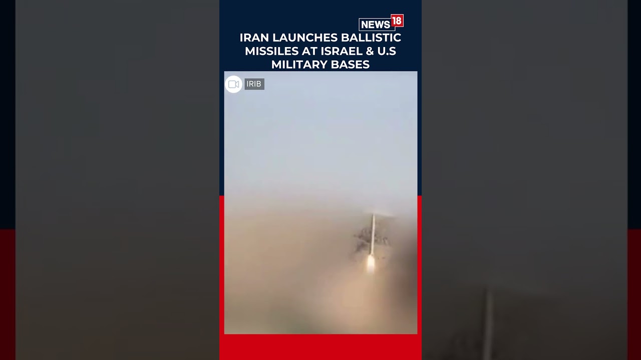 Iran launches ballistic missiles at Israel and US bases in the middle east