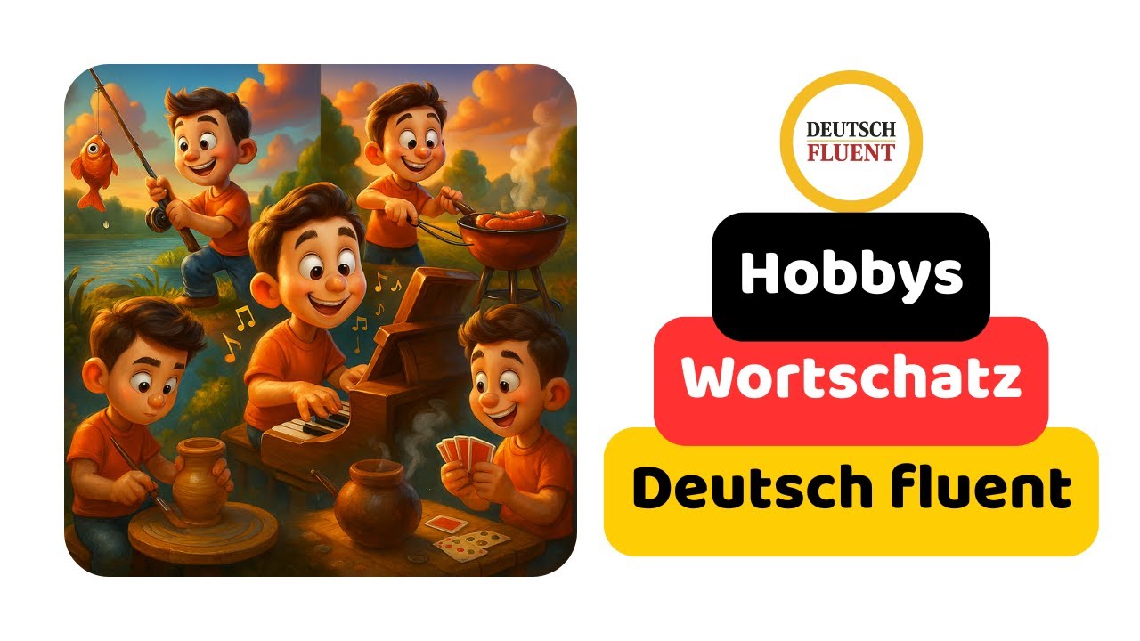Hobbys und Freizeitaktivitäten | Deutsch lernen | German for beginners | German A1 | Learn German