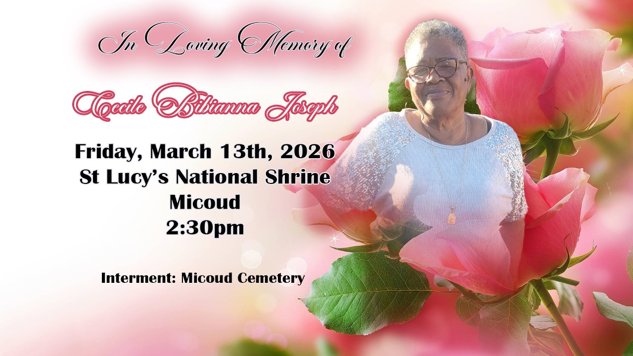 In Loving Memory of Cecile Bibianna Joseph
