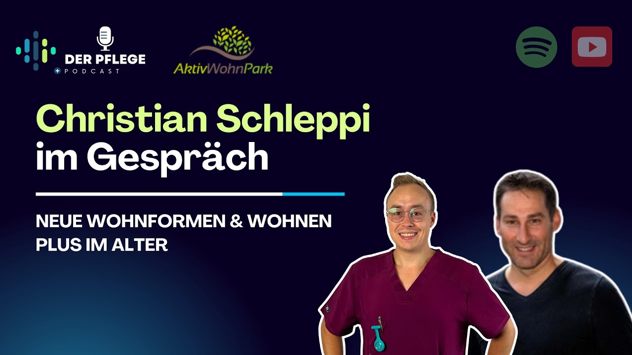 Neue Wohnformen und Wohnen Plus im Alter – mit Christian Schleppi vom AktivWohnPark
