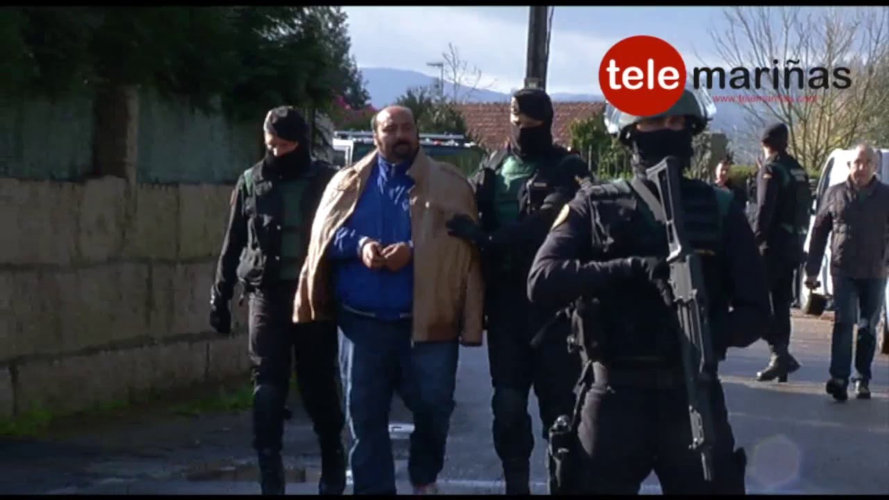 Así fue la espectacular operación policial en Tomiño