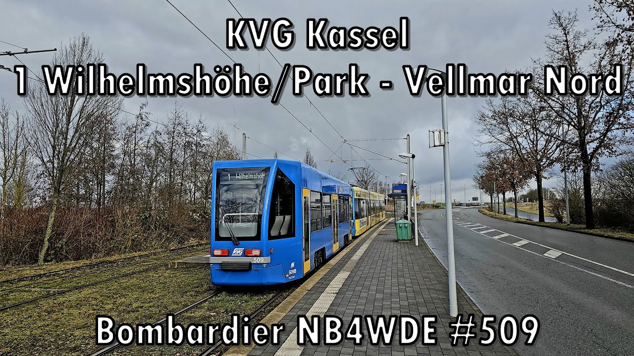 KVG Kassel - Linie 1, Bombardier NB4WDE #509