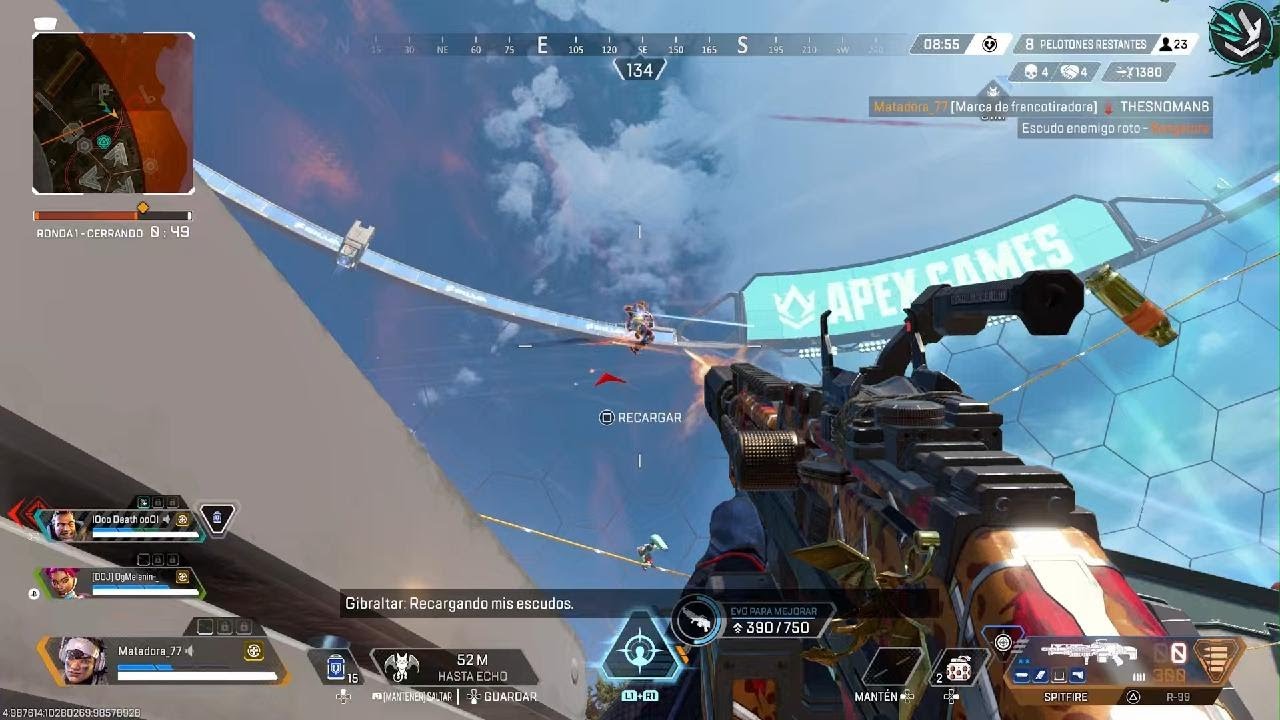 Apex Legends Tremenda partida Campeones
