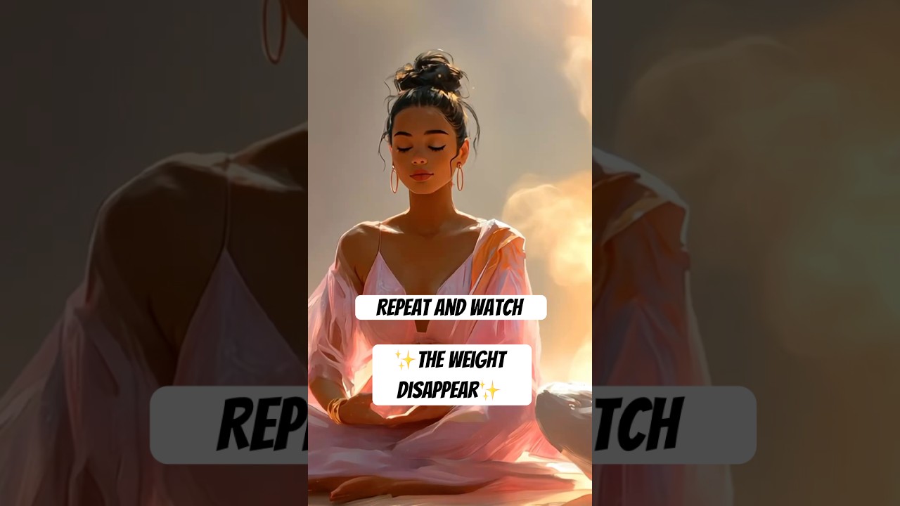 Repeat & Lose Weight &ndash; Affirmations #WeightLossAffirmations #LoseWeightFast #HealthyMindset